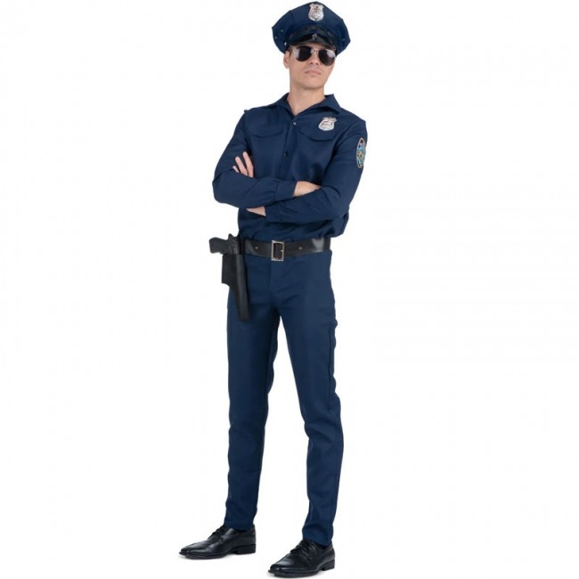 ▷ Disfraz Policía norteamericano para Hombre