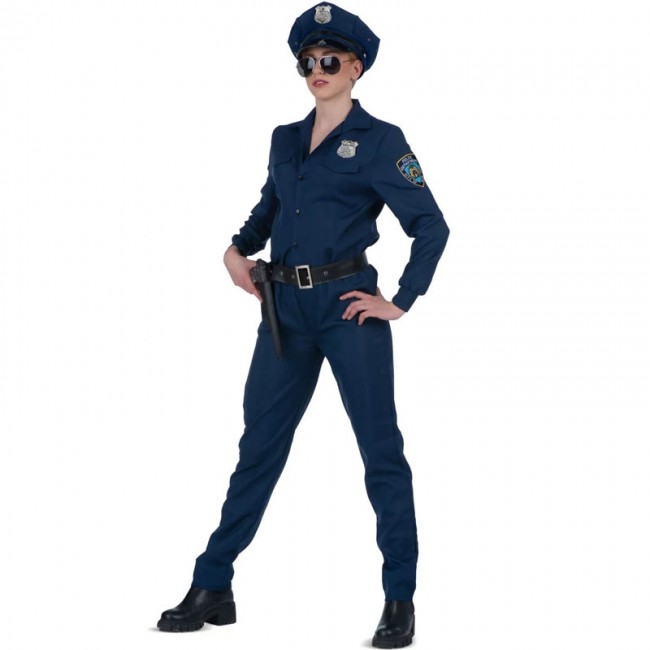 Disfraz de policía para mujer. Entrega 24h