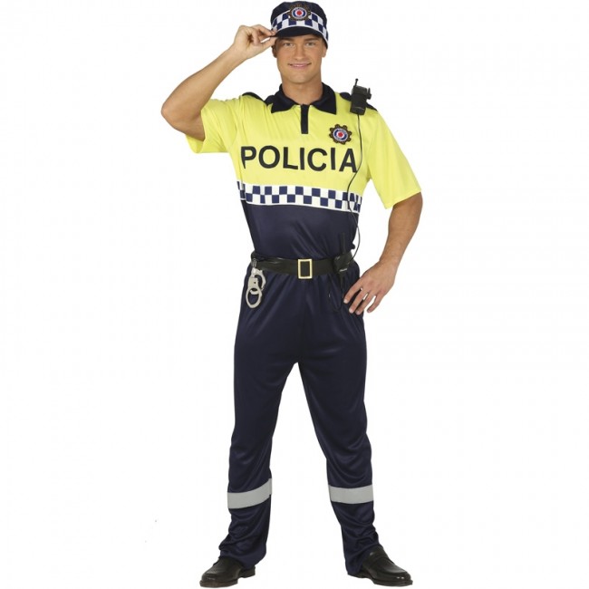 Refrescante Teórico Madison ▷ Disfraz Policía Local para Hombre【Envío en 24h】