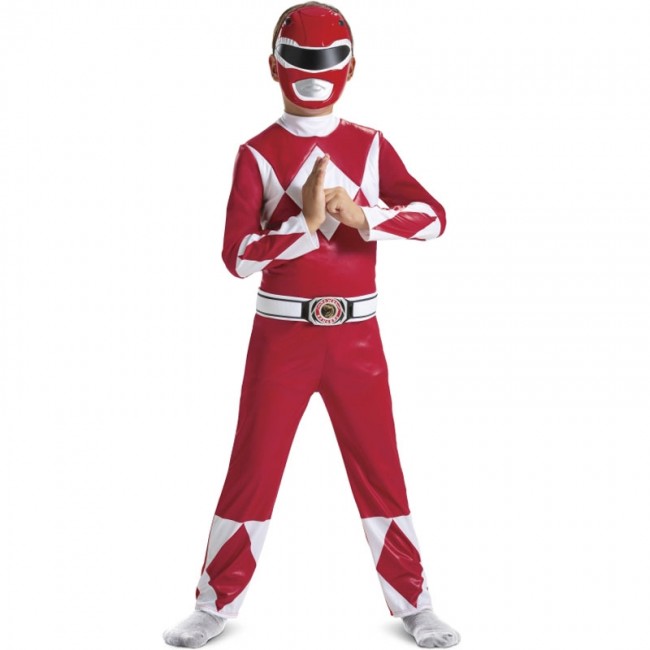 Corteza Tibio vela ▷ Disfraz Power Ranger deluxe para Niño |【Envío en 24h】