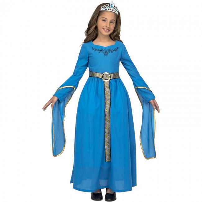 retirarse Pegajoso Regulación Disfraz Princesa Medieval Leonor para niña - Envíos en 24h