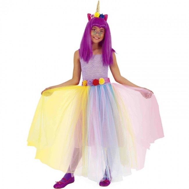 Disfraz de Princesa montando Unicornio para niña y bebé