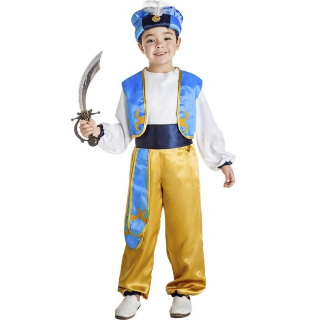 Opresor A pie calculadora ▷ Disfraz Príncipe árabe Aladino para Niño |【Envío en 24h】