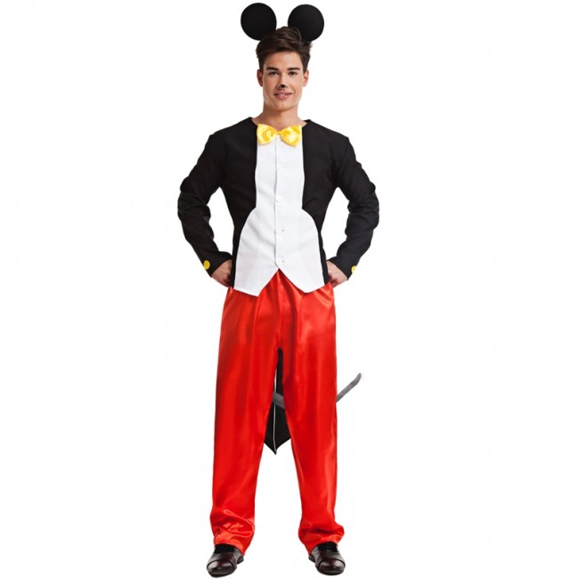 plan de estudios Destierro cavar Disfraz Ratón Mickey Mouse para Hombre - Envíos en 24h