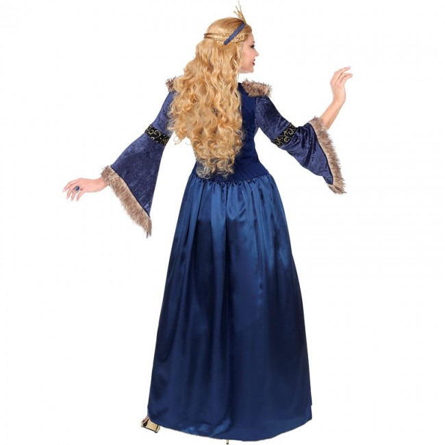 Disfraz de reina medieval - AZUL - Kiabi - 25.00€