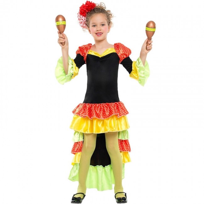 Disfraz para Niña Bailarina de Salsa