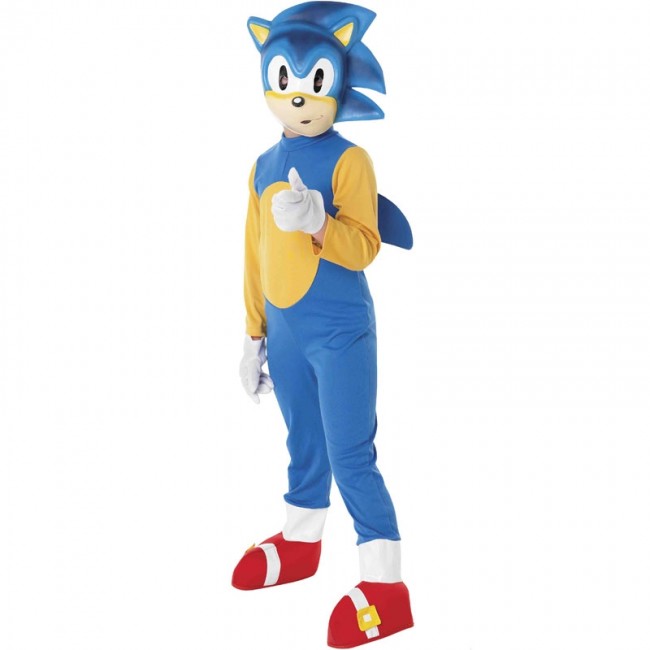 Incompetencia frontera Derechos de autor Disfraz Sonic the Hedgehog de SEGA para niños【Envío en 24h】