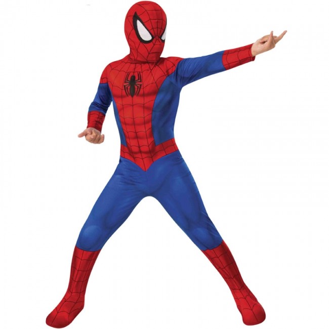 Bajar utilizar carga Disfraz Spiderman classic de DC Comics para Niño【Envío en 24h】
