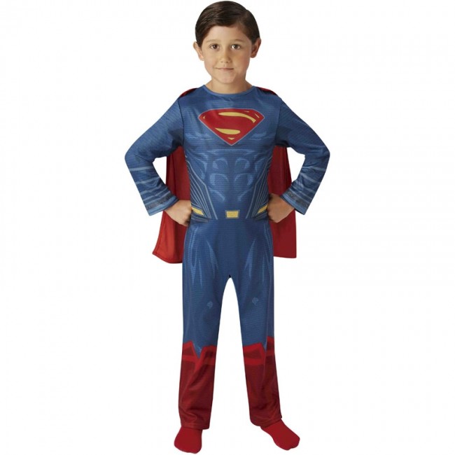 Labor madera superávit ▷ Disfraz Superman Liga de la Justicia para Niño【Envío en 24h】