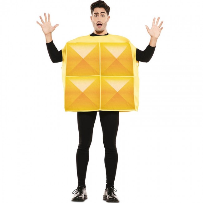 seco transportar filósofo ▷ Disfraz Tetris Amarillo para Adulto【Envío en 24h】