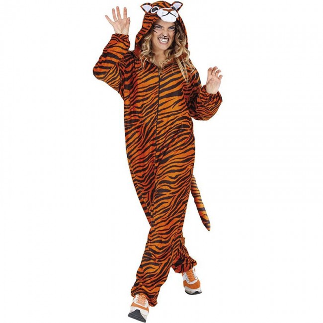 Método Ambicioso Marca comercial ▷ Disfraz Tigre Kigurumi para Mujer |【Envío en 24h】