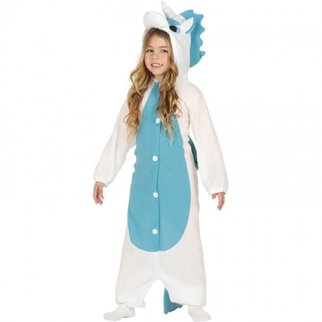 Tomar un riesgo Casarse mañana Disfraz Unicornio Azul Kigurumi adulto - Pijamas onesie en 24h