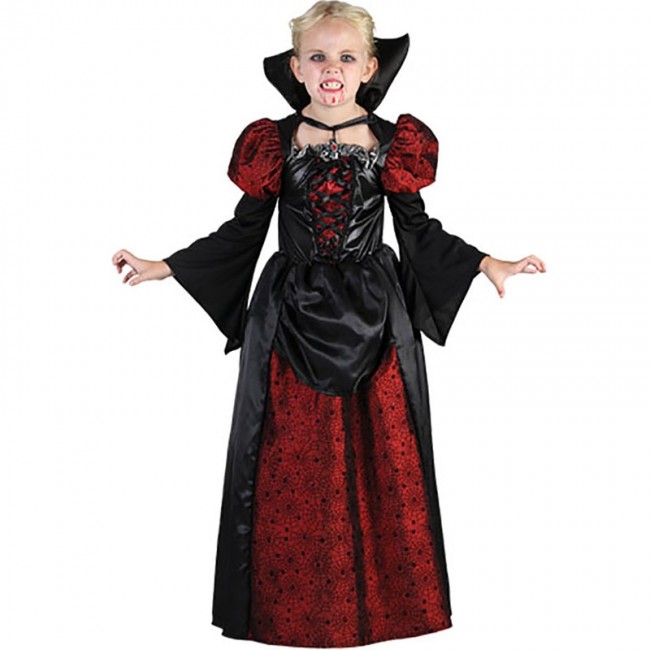 Espolvorear pecador Poderoso Disfraz Vampiresa niña | Disfraces Halloween en 24h