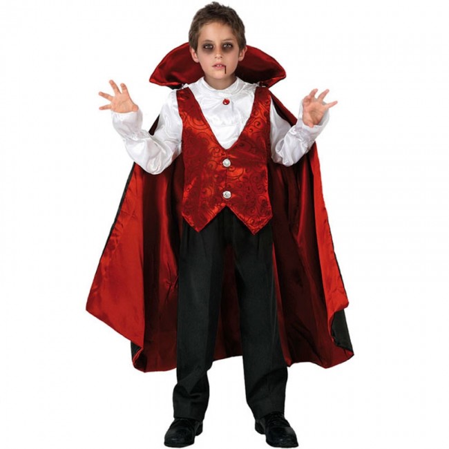 Isla Stewart Pertenece acumular ▷ Disfraz Vampiro Borgoña para Niño |【Envío en 24h】