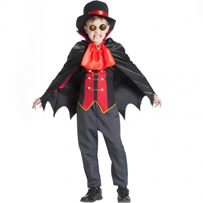▷ Disfraz Vampiro Victoriano para Niño |【Envío Halloween en 24h】