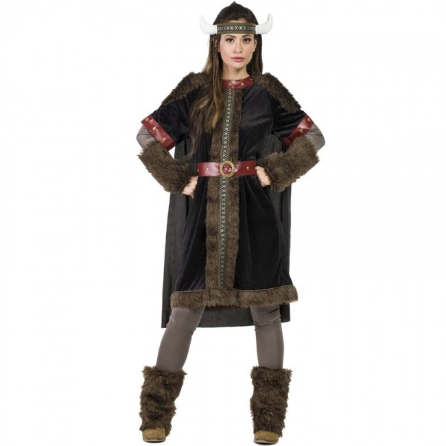 reinado Enjuague bucal estar impresionado ▷ Disfraz Vikinga Black para Mujer【Envío en 24h】
