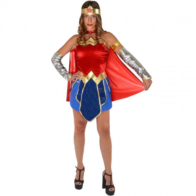 ▷ Disfraz Wonder Woman Classic para Mujer |【Envío en 24h】