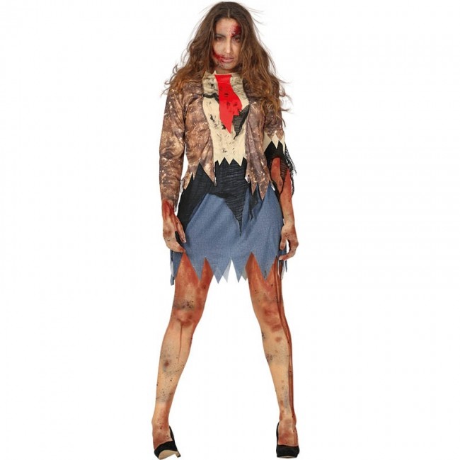 Violeta Elemental traducir Disfraz Zombie Maldito Halloween para Mujer - Envío en 24h