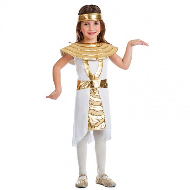 pedir Amargura Penetración Disfraz de Egipcia Dorada baratopara niña | Envío en 24h