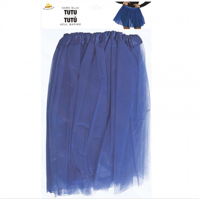 Disfraz Falda Tutú Azul Oscuro mujer - Envíos en 24h