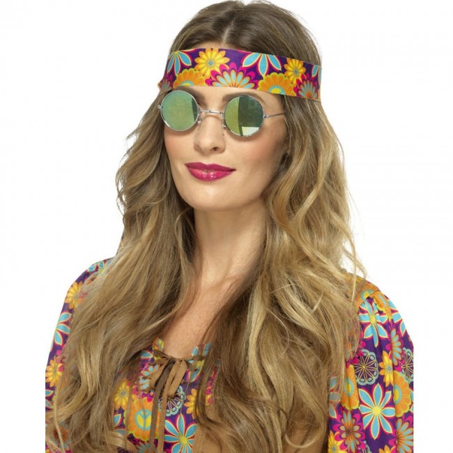▷ Comprar Gafas Hippie verdes de disfraz