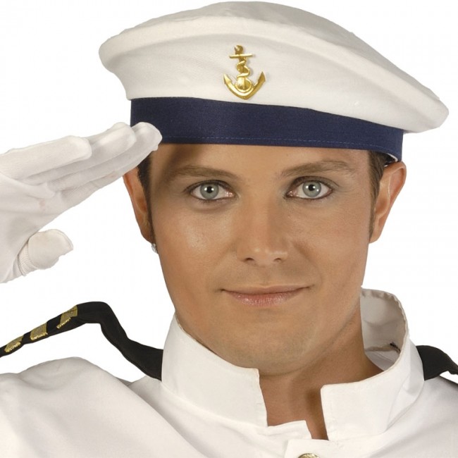 Gorra de marinero - Comprar en Tienda Disfraces Bacanal
