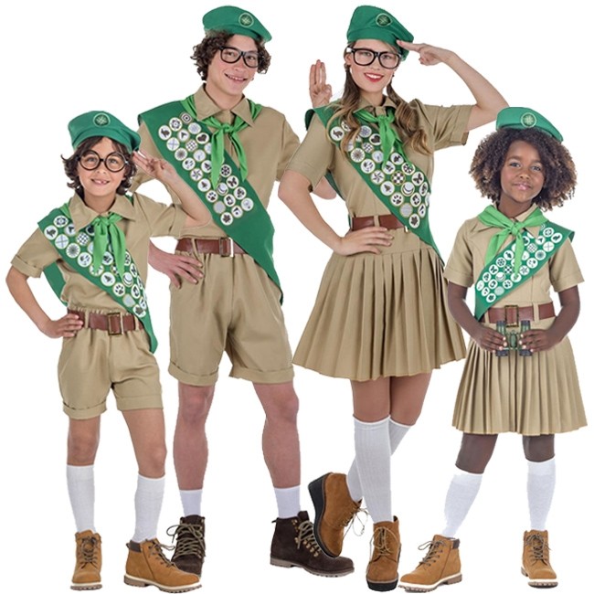 Moretón Satisfacer Retocar Familia Boy Scouts | Comprar disfraces para grupos online