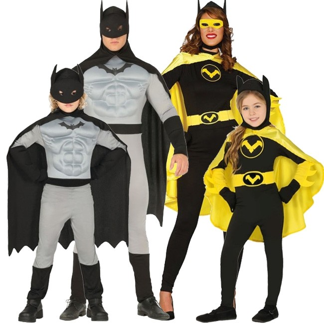 Descubrir 70+ imagen familia batman disfraz