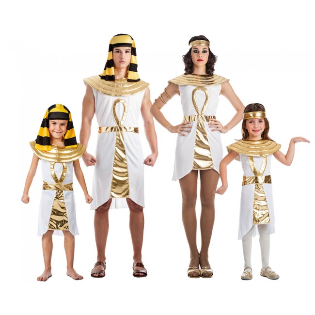 No es suficiente Abigarrado río Familia Egipcios Dorados | Comprar disfraces para grupos online