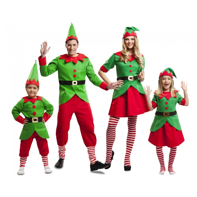 Sentimental expandir mezcla Familia Elfos Navidad Santa Claus| Comprar disfraces para grupos online