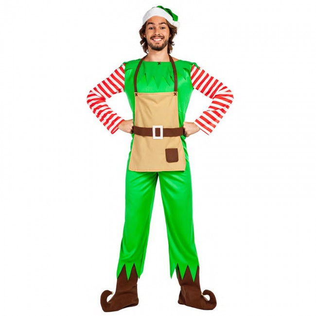 Monografía Caramelo El otro día Disfraz de Elfo Navidad para hombre | Envío en 24h