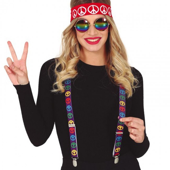 ballena Coro No autorizado ▷ Comprar Kit de accesorios disfraz hippie |【Envío en 24h】