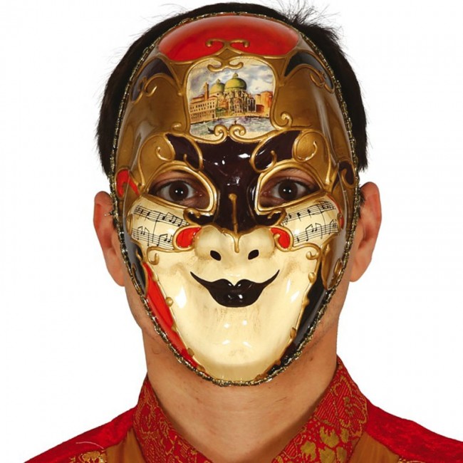 ▷ Comprar Máscara Venecia música de disfraz |【Envío 24h】