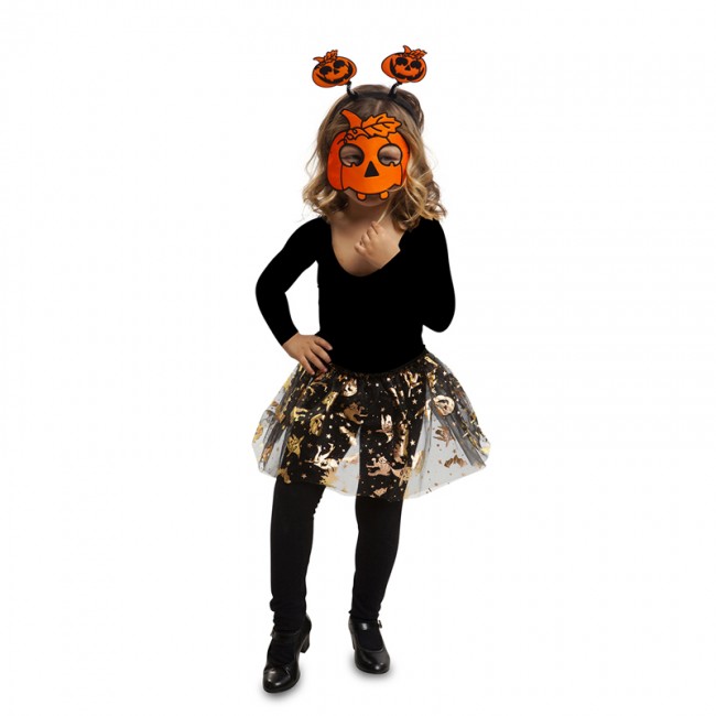 Acostumbrar paquete datos Disfraz Calabaza Tutú niña | Disfraces Halloween en 24h