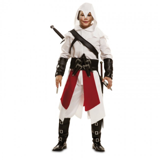 tarjeta canta Molestia Disfraz Ezio Assassin's Creed para niño - Envíos en 24h