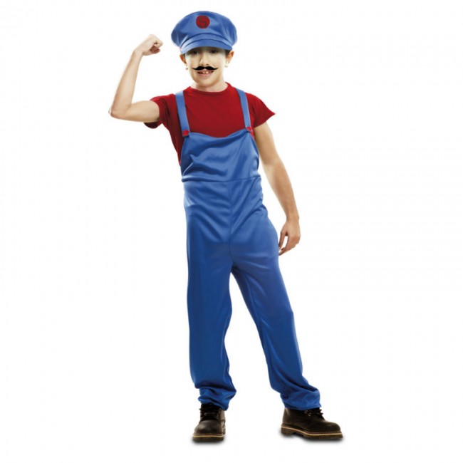 choque gesto Pack para poner Disfraz Súper Mario para niño - Envíos en 24h