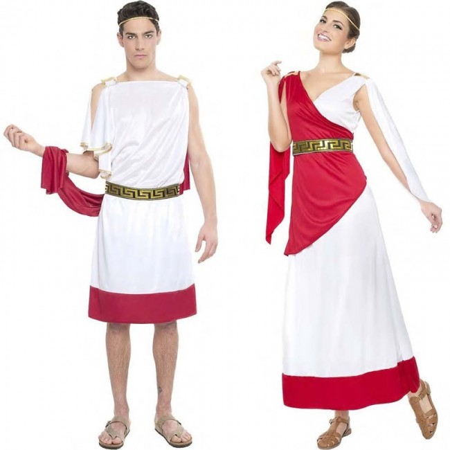 Reparación posible constantemente ganso Disfraz de pareja Dioses Griegos para adulto | Envíos 24 horas