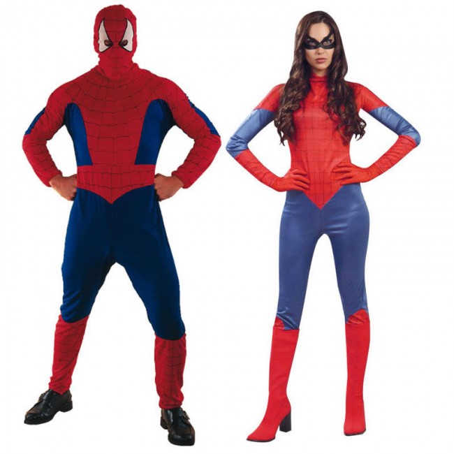 Disfraz de pareja de Spidermans | Envíos 24 horas