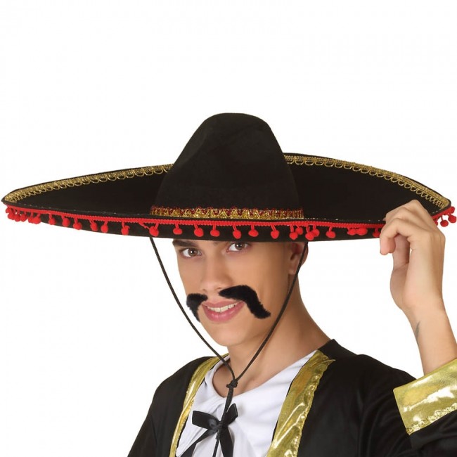 Sombrero Mariachi para disfraz【Envío 24h】