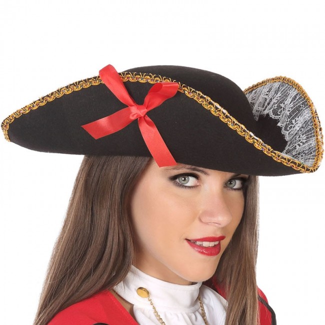 Las mejores ofertas en Sombreros y sombreros de disfraz pirata negro para  mujer