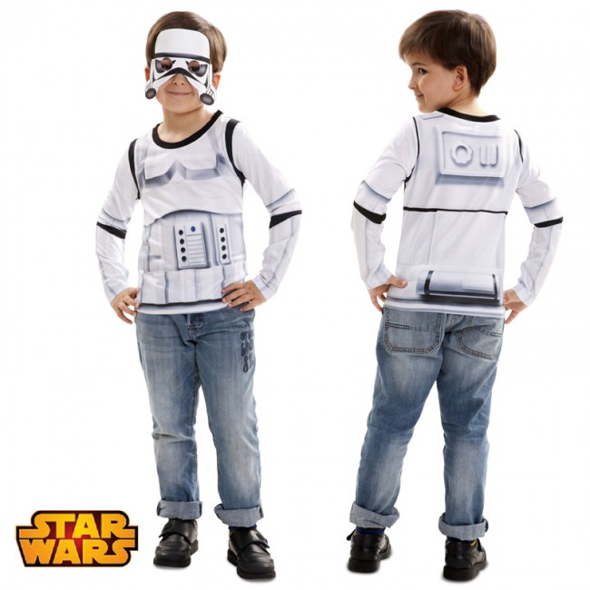 himno Nacional región Lograr Disfraz camiseta Stormtrooper Star Wars® para niños - Envíos en 24h