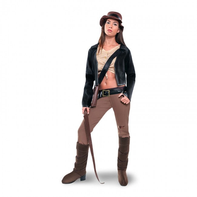 Disfraz de Arqueóloga Indiana Jones para mujer - Envío en 24h