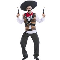 Gruñido Intentar Desalentar ▷ Disfraz Mexicano Pistolero para Hombre【Envío en 24h】