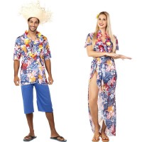 Disfraz de Hawaiano Turista para hombre