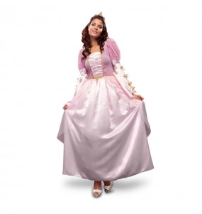 disfraz de princesa rosa mujer