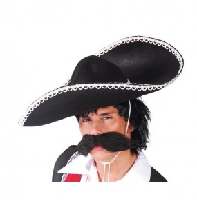 Sombrero Mexicano Mariachi Negro