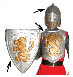 Conjunto Caballero Medieval Infantil