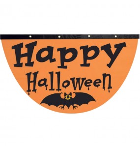 Letrero Happy Halloween decoración