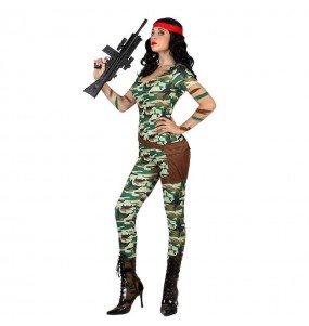 Disfraz de Militar Sexy mujer