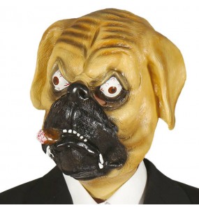 Mascara de Perro Bulldog